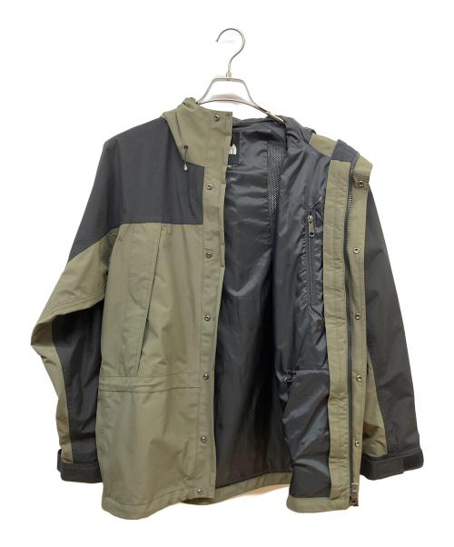 THE NORTH FACE（ザ ノース フェイス）THE NORTH FACE (ザ ノース フェイス) マウンテンライトジャケット オリーブ×ブラック サイズ:SIZE Lの古着・服飾アイテム