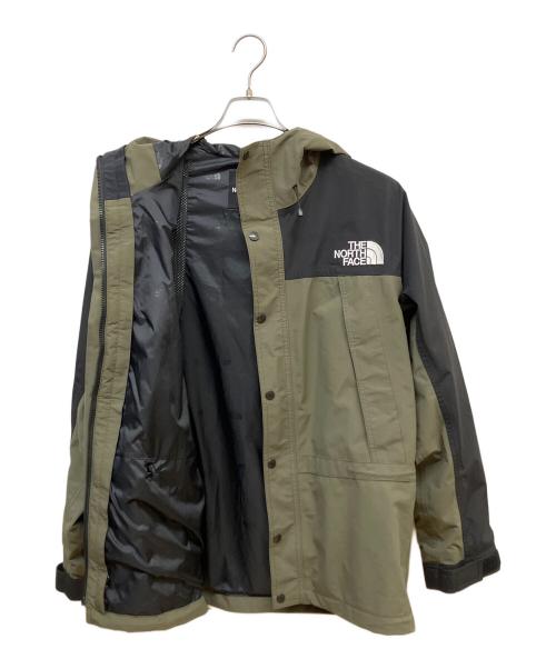 THE NORTH FACE（ザ ノース フェイス）THE NORTH FACE (ザ ノース フェイス) マウンテンライトジャケット オリーブ×ブラック サイズ:SIZE Lの古着・服飾アイテム