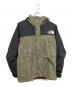 THE NORTH FACE（ザ ノース フェイス）の古着「マウンテンライトジャケット」｜オリーブ×ブラック
