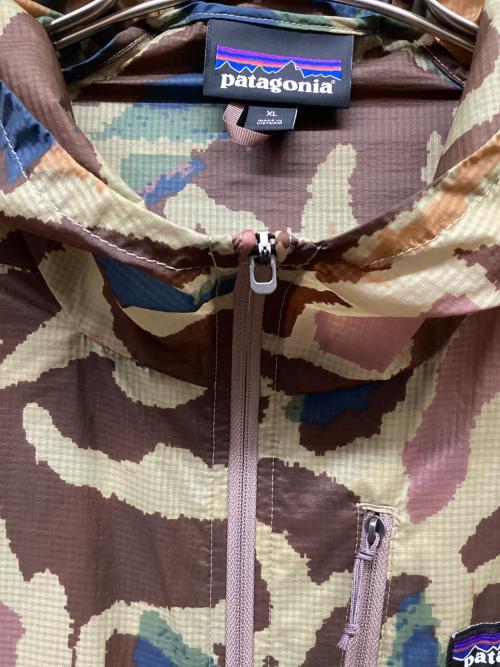 Patagonia（パタゴニア）Patagonia (パタゴニア) フーディニ・ジャケット カモフラ サイズ:SIZE XLの古着・服飾アイテム