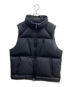 NANGA×Manual Alphabetナンガ×マニュアル アルファベット）の古着「EXPLORER DOWN VEST」｜ブラック