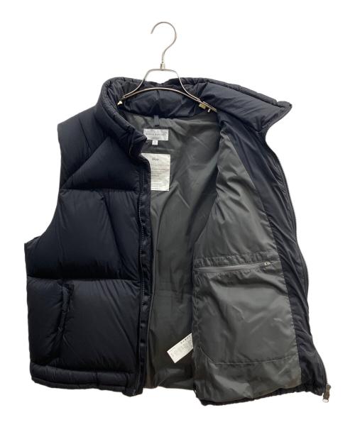 NANGA（ナンガ）NANGA (ナンガ) Manual Alphabet (マニュアル アルファベット) EXPLORER DOWN VEST ブラック サイズ:SIZE 2の古着・服飾アイテム