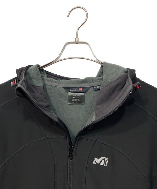 MILLET（ミレー）MILLET (ミレー) トラック フーディー ブラック サイズ:SIZE XLの古着・服飾アイテム