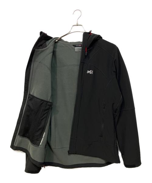 MILLET（ミレー）MILLET (ミレー) トラック フーディー ブラック サイズ:SIZE XLの古着・服飾アイテム