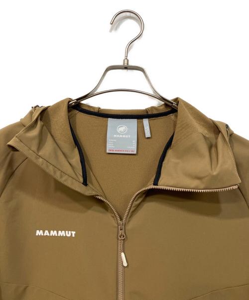 MAMMUT（マムート）MAMMUT (マムート) マクン 2.0 ソフトシェル フーデッド ジャケット カーキ サイズ:SIZE Lの古着・服飾アイテム