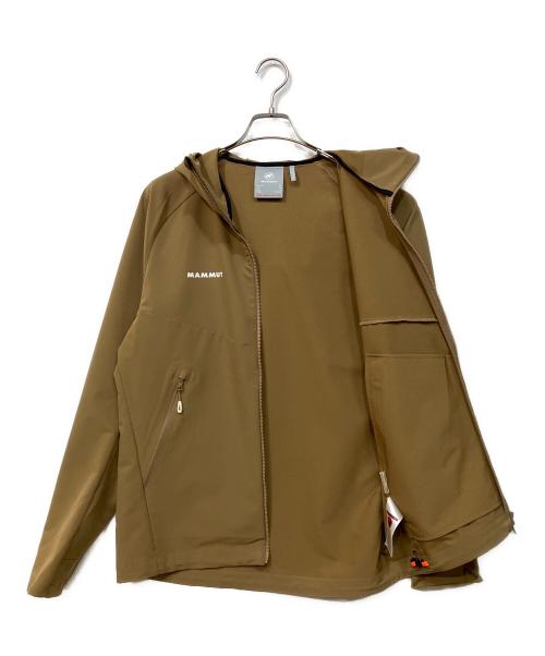 MAMMUT（マムート）MAMMUT (マムート) マクン 2.0 ソフトシェル フーデッド ジャケット カーキ サイズ:SIZE Lの古着・服飾アイテム