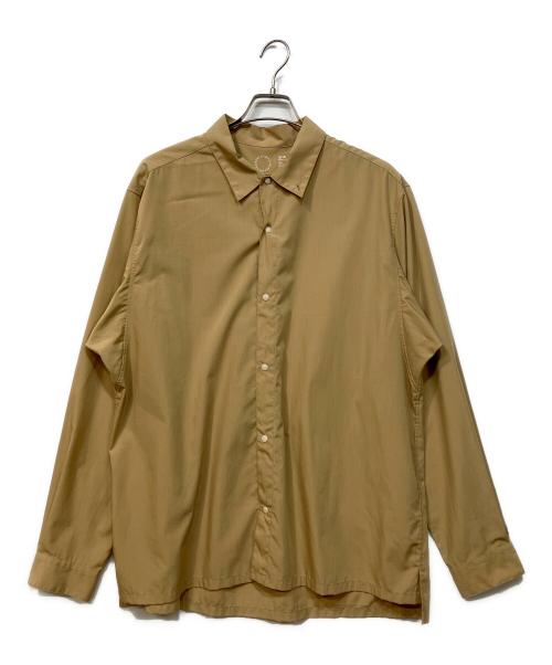 山と道（ヤマトミチ）山と道 (ヤマトミチ) バンブーシャツ カーキ サイズ:SIZE XLの古着・服飾アイテム