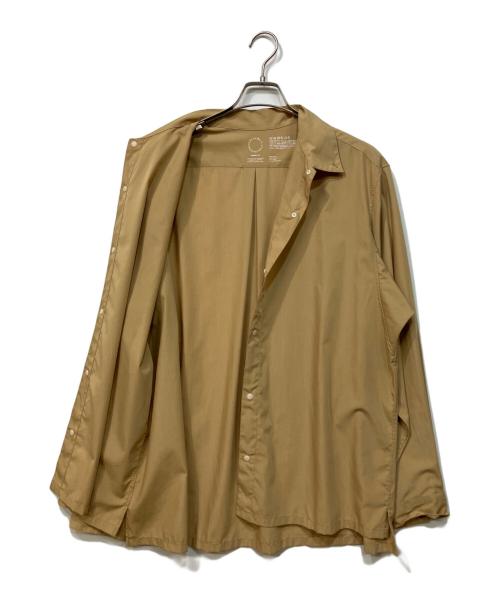 山と道（ヤマトミチ）山と道 (ヤマトミチ) バンブーシャツ カーキ サイズ:SIZE XLの古着・服飾アイテム