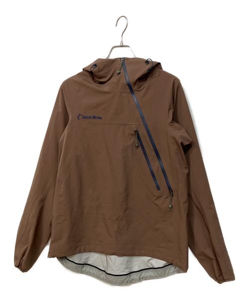 Teton Bros（ティートンブロス）Teton Bros (ティートンブロス) ツルギライトジャケット ブラウン サイズ:SIZE XSの古着・服飾アイテム