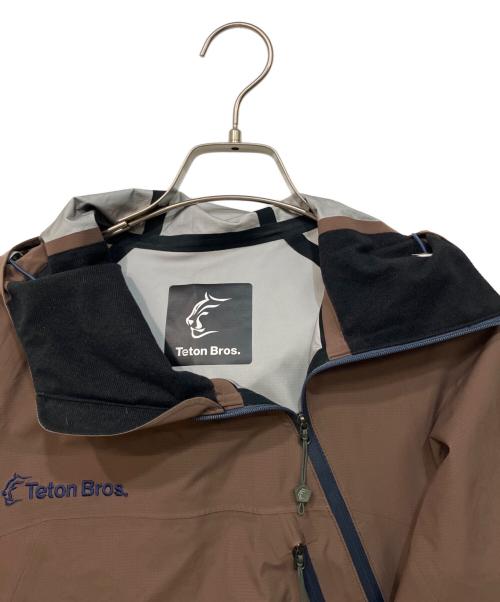 Teton Bros（ティートンブロス）Teton Bros (ティートンブロス) ツルギライトジャケット ブラウン サイズ:SIZE XSの古着・服飾アイテム