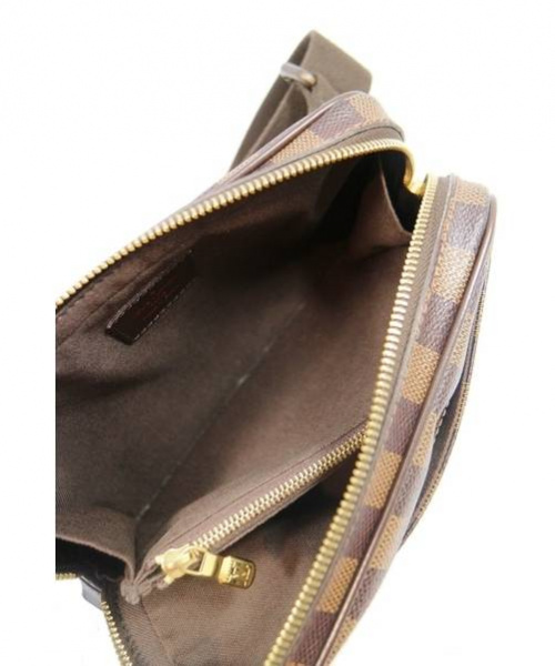 LOUIS VUITTON（ルイ ヴィトン）LOUIS VUITTON (ルイヴィトン) ダミエ/ウエストバッグ/ボディーバッグ ブラウン サイズ:- CA4160の古着・服飾アイテム