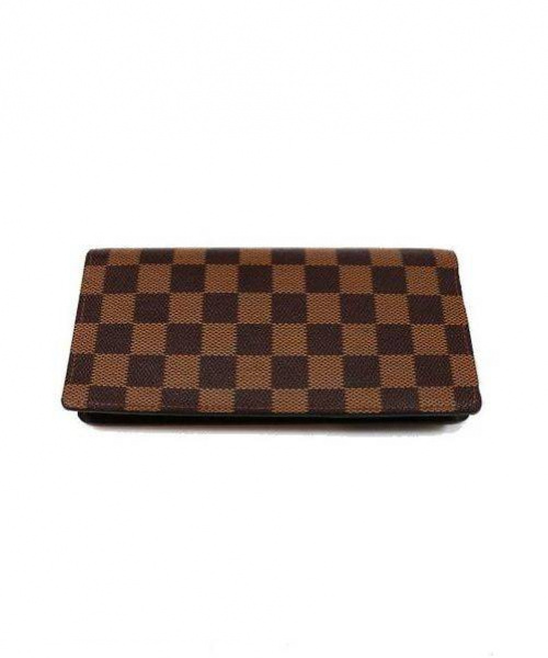 LOUIS VUITTON（ルイ ヴィトン）LOUIS VUITTON (ルイヴィトン) ポルトフォイユブラザ ブラウン サイズ:- ダミエ N60017 ダミエ RI4104の古着・服飾アイテム