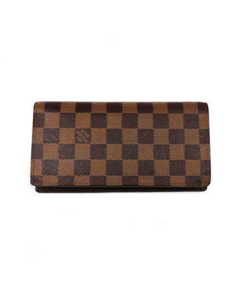 LOUIS VUITTON（ルイ ヴィトン）LOUIS VUITTON (ルイヴィトン) ポルトフォイユブラザ ブラウン サイズ:- ダミエ N60017 ダミエ RI4104の古着・服飾アイテム