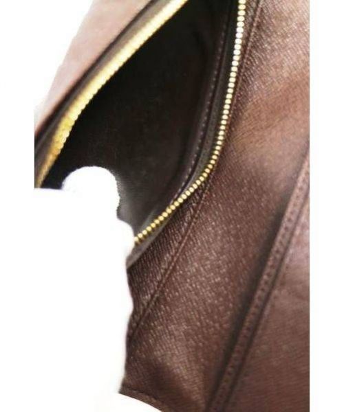 LOUIS VUITTON（ルイ ヴィトン）LOUIS VUITTON (ルイヴィトン) ポルトフォイユブラザ ブラウン サイズ:- ダミエ N60017 ダミエ RI4104の古着・服飾アイテム