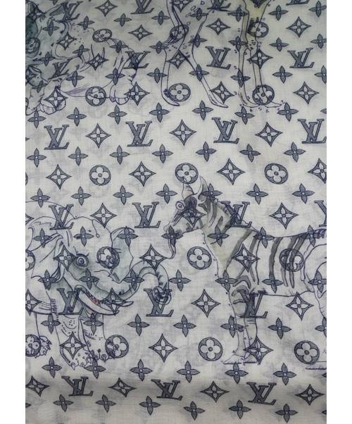 LOUIS VUITTON（ルイ ヴィトン）LOUIS VUITTON (ルイヴィトン) エトール・チャップマン ウォーターカラーストール エクリュ(ベージュ) サイズ:-の古着・服飾アイテム