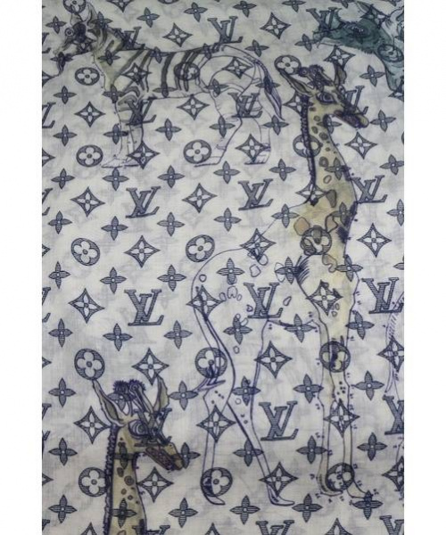 LOUIS VUITTON（ルイ ヴィトン）LOUIS VUITTON (ルイヴィトン) エトール・チャップマン ウォーターカラーストール エクリュ(ベージュ) サイズ:-の古着・服飾アイテム