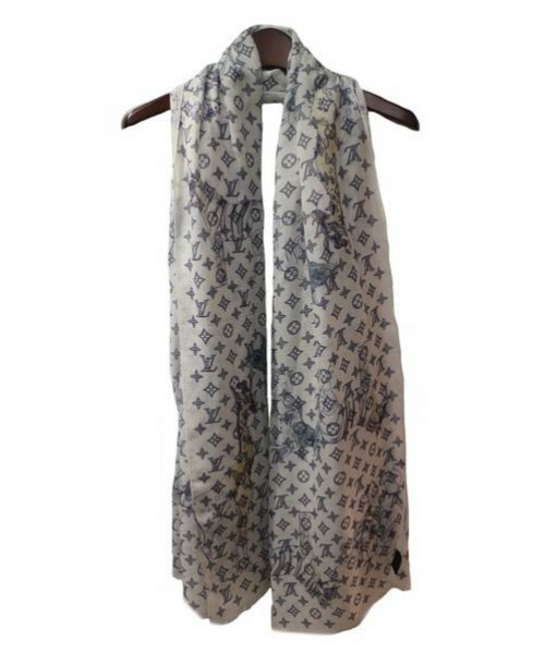 LOUIS VUITTON（ルイ ヴィトン）LOUIS VUITTON (ルイヴィトン) エトール・チャップマン ウォーターカラーストール エクリュ(ベージュ) サイズ:-の古着・服飾アイテム