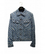 SUPREMEシュプリーム）の古着「17SS/モノグラムデニムジャケット」｜インディゴ