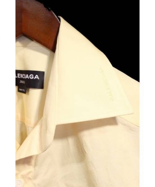 BALENCIAGA（バレンシアガ）BALENCIAGA (バレンシアガ) 半袖シャツ イエロー サイズ:37の古着・服飾アイテム