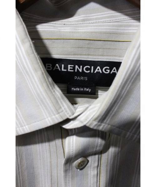 BALENCIAGA（バレンシアガ）BALENCIAGA (バレンシアガ) シャツ ベージュ サイズ:37の古着・服飾アイテム