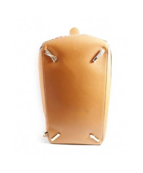 LOEWE（ロエベ）LOEWE (ロエベ) パズルバッグ/ショルダーバッグ ブラウン×レッド サイズ:-の古着・服飾アイテム