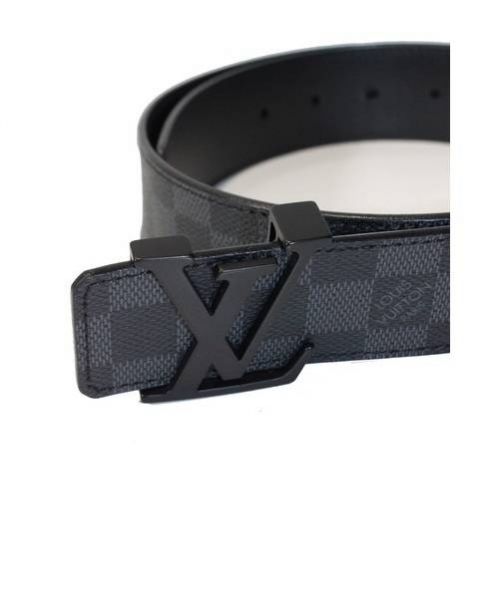 LOUIS VUITTON（ルイ ヴィトン）LOUIS VUITTON (ルイ・ヴィトン) ダミエ・グラフィットサンチュール ブラック サイズ:-の古着・服飾アイテム