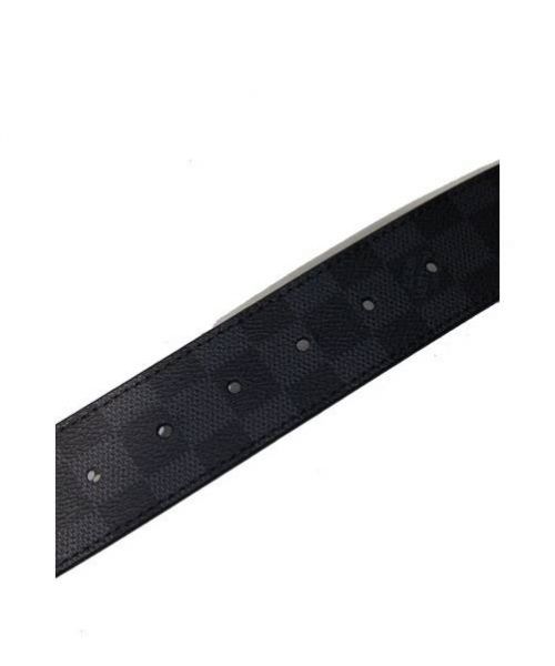 LOUIS VUITTON（ルイ ヴィトン）LOUIS VUITTON (ルイ・ヴィトン) ダミエ・グラフィットサンチュール ブラック サイズ:-の古着・服飾アイテム
