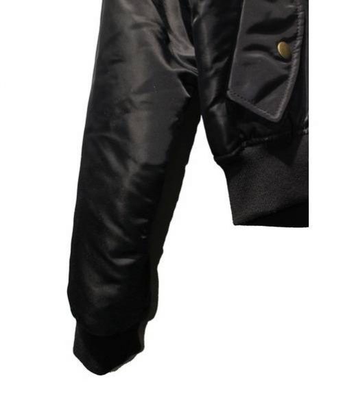 BALENCIAGA（バレンシアガ）BALENCIAGA (バレンシアガ) MA-1ジャケット ブラック サイズ:50の古着・服飾アイテム
