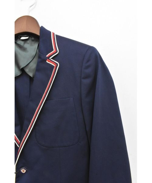 GUCCI（グッチ）GUCCI (グッチ) パイピングブレザー ネイビー サイズ:44の古着・服飾アイテム