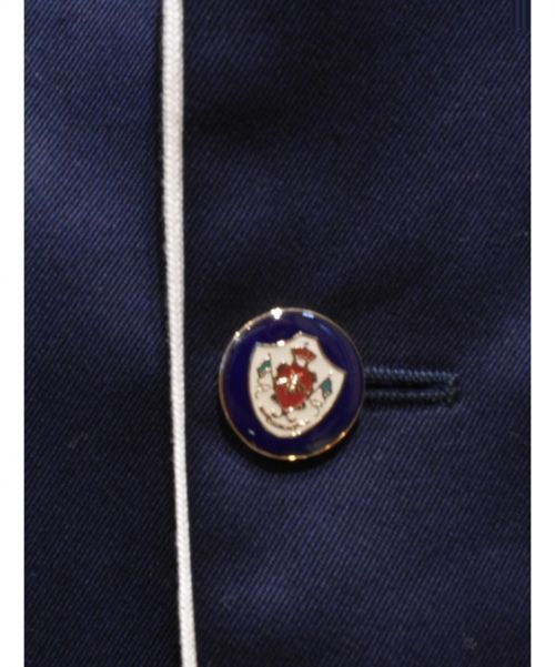 GUCCI（グッチ）GUCCI (グッチ) パイピングブレザー ネイビー サイズ:44の古着・服飾アイテム