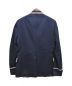 GUCCI (グッチ) パイピングブレザー ネイビー サイズ:44：69800円