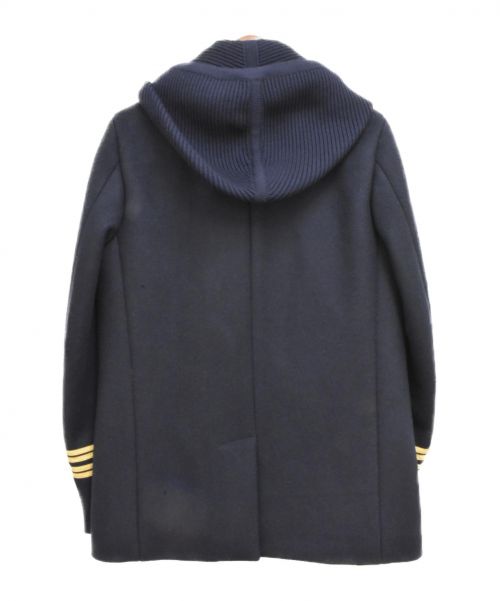 GUCCI（グッチ）GUCCI (グッチ) フードPコート ネイビー サイズ:44の古着・服飾アイテム