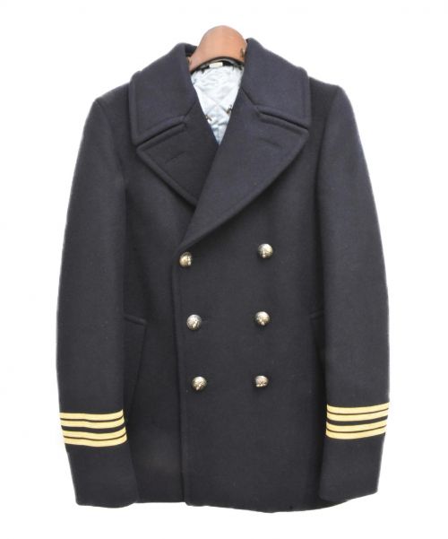 GUCCI（グッチ）GUCCI (グッチ) フードPコート ネイビー サイズ:44の古着・服飾アイテム