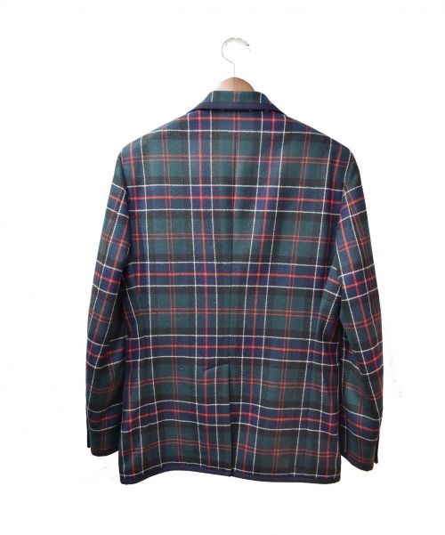 GUCCI（グッチ）GUCCI (グッチ) モナコタータンカシミヤジャケット グリーン サイズ:44 2018AWの古着・服飾アイテム