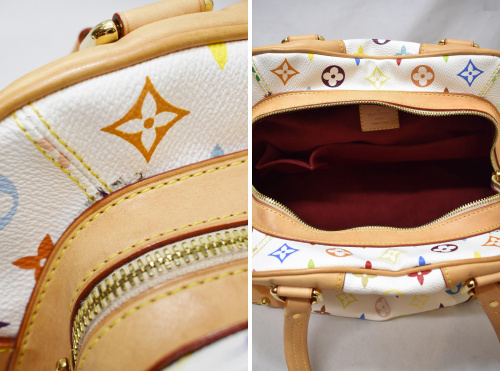 LOUIS VUITTON（ルイ ヴィトン）LOUIS VUITTON (ルイヴィトン) ハンドバッグ/クラウディア サイズ:- モノグラム・マルチカラーM40193の古着・服飾アイテム