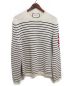 GUCCI（グッチ）の古着「スネークボーダーニット」｜アイボリー