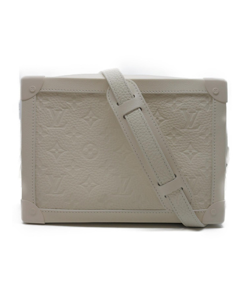 LOUIS VUITTON（ルイ ヴィトン）LOUIS VUITTON (ルイ・ヴィトン) トリヨンレザーソフトトランクショルダーバッグ ホワイト サイズ:-の古着・服飾アイテム