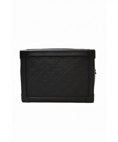LOUIS VUITTON（ルイ ヴィトン）LOUIS VUITTON (ルイヴィトン) 19SS トリヨンレザーソフトトランクショルダーバッグ ブラック サイズ:-の古着・服飾アイテム