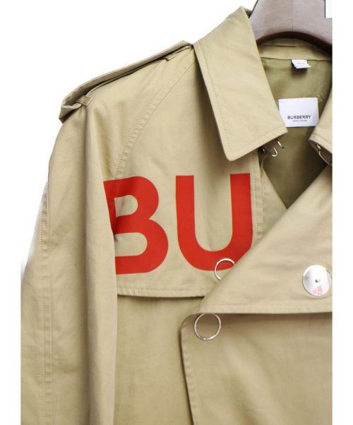 BURBERRY（バーバリー）BURBERRY (バーバリー) 19SS ホースフェリー トレンチコート ベージュ サイズ:46の古着・服飾アイテム