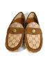 GUCCI (グッチ) ドライビングシューズ ベージュ サイズ:6：39800円