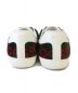 GUCCI (グッチ) GGテリークロス スニーカー ホワイト×グリーン サイズ:6 1/2：54800円