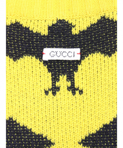 GUCCI（グッチ）GUCCI (グッチ) ブラックバッドニット サイズ:Mの古着・服飾アイテム