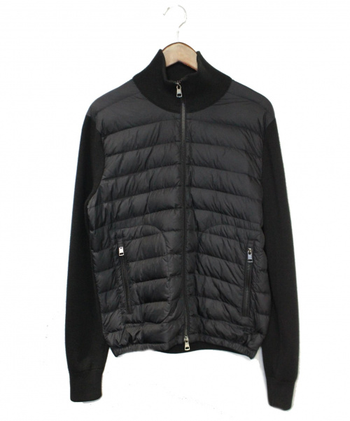 MONCLER（モンクレール）MONCLER (モンクレール) MAGLIONE TRICOT CARDIGAN ブラック サイズ:Mの古着・服飾アイテム
