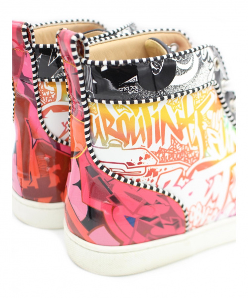 Christian Louboutin（クリスチャン・ルブタン）Christian Louboutin (クリスチャンルブタン) RANTUS ORLATO FLATO CLF WALLG マルチカラー サイズ:43の古着・服飾アイテム
