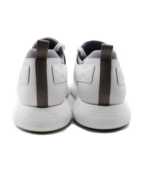 HERMES（エルメス）HERMES (エルメス) 19SS/ヴィテス スニーカー ホワイト サイズ:40の古着・服飾アイテム