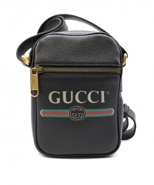 GUCCI（グッチ）GUCCI (グッチ) ミニショルダーバッグ ブラック サイズ:- 574803-520984の古着・服飾アイテム