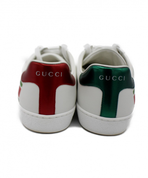 GUCCI（グッチ）GUCCI (グッチ) インターロッキングG スニーカー ホワイト サイズ:6の古着・服飾アイテム