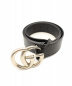 GUCCI (グッチ) GGマーモントバックルベルト ブラック サイズ:90・36：32800円
