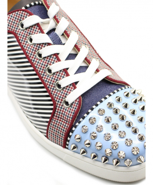 Christian Louboutin（クリスチャン・ルブタン）Christian Louboutin (クリスチャンルブタン) スニーカー ホワイト サイズ:40.5の古着・服飾アイテム