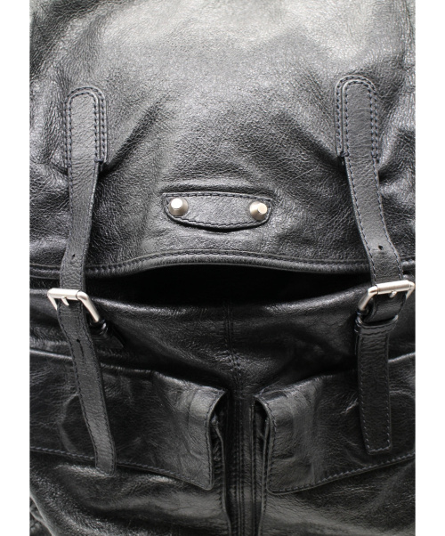 BALENCIAGA（バレンシアガ）BALENCIAGA (バレンシアガ) トラベラーバッグパック ブラック サイズ:- 298114・1000の古着・服飾アイテム